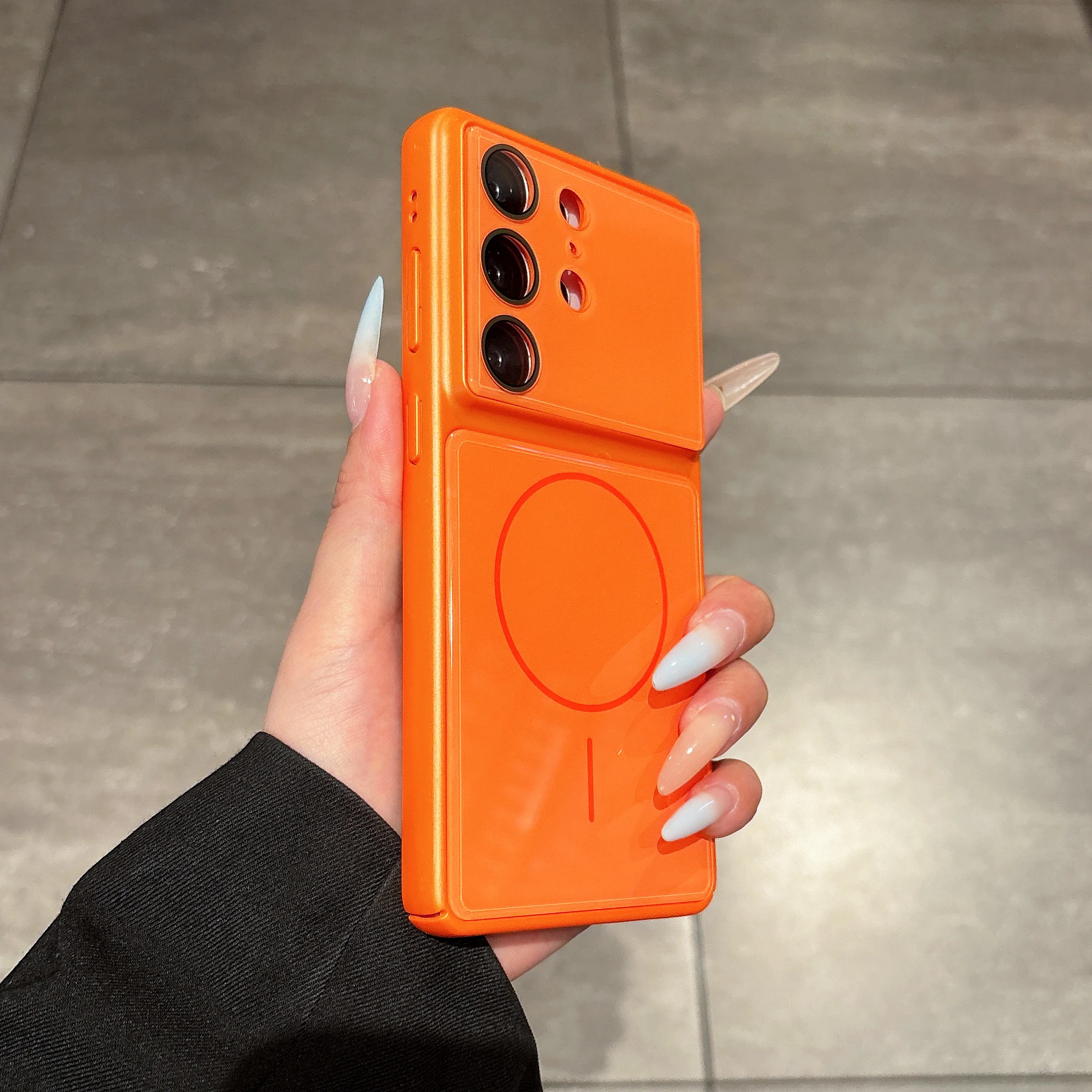 Bordas reforçadas cantos amortecedores Samsung