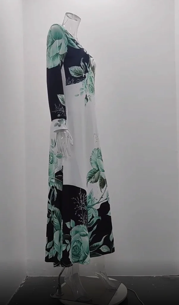 Women Loose Vintage Fashion Ruffles Befree Dress Large Big Lace Sexy Sexy Summer Boho Casual Evering Party Elegant Maxi Dresses