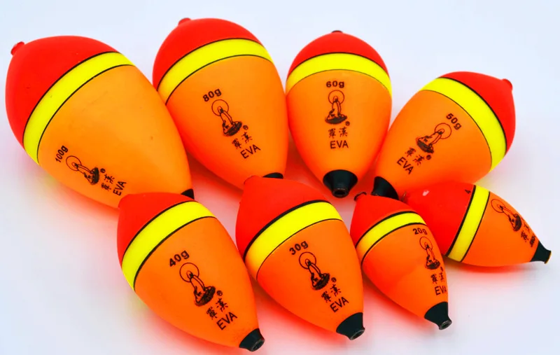 Big Bass Fishing Float EVA Floating Balls Ocean Rock Fish Buoy 20-100g Long Cast Apopyu Lot 3 Pieces Sale