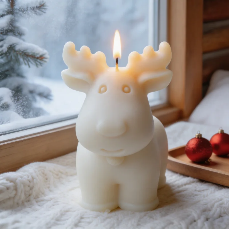 Cetakan Lilin Silikon Rusa Nat - Xmas Home Fragrance ulasan dan harga
