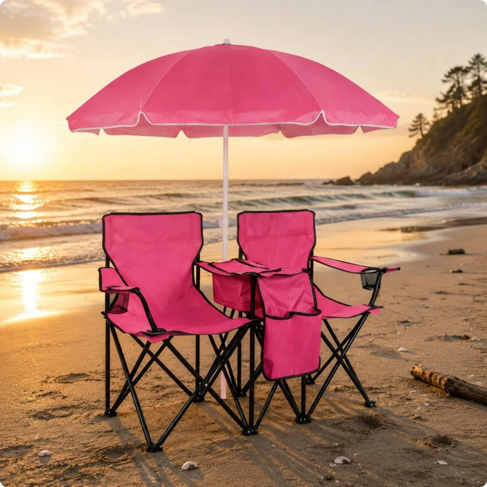 Double Folding Camping Chair F - огляд і ціна Outdoor Furniture Replacement Fabric