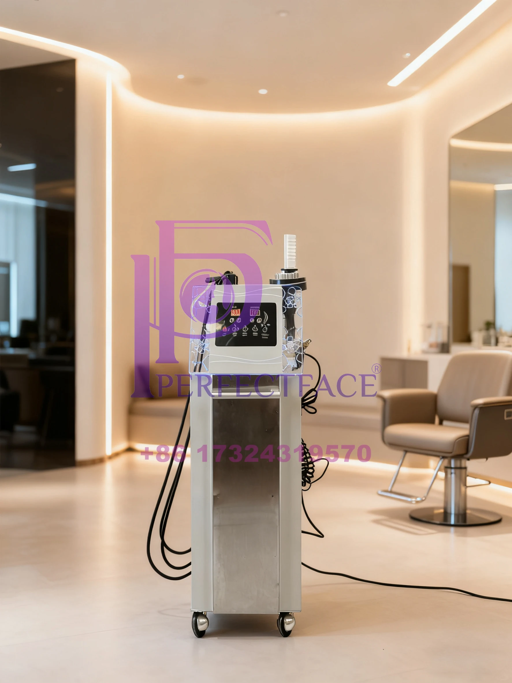 

Multifunctional Hair Scalp SPA Equipment Anti-Detox Hair Steamer with Bubble Spa for Deep Moisturizing Detox Treatment for Salon