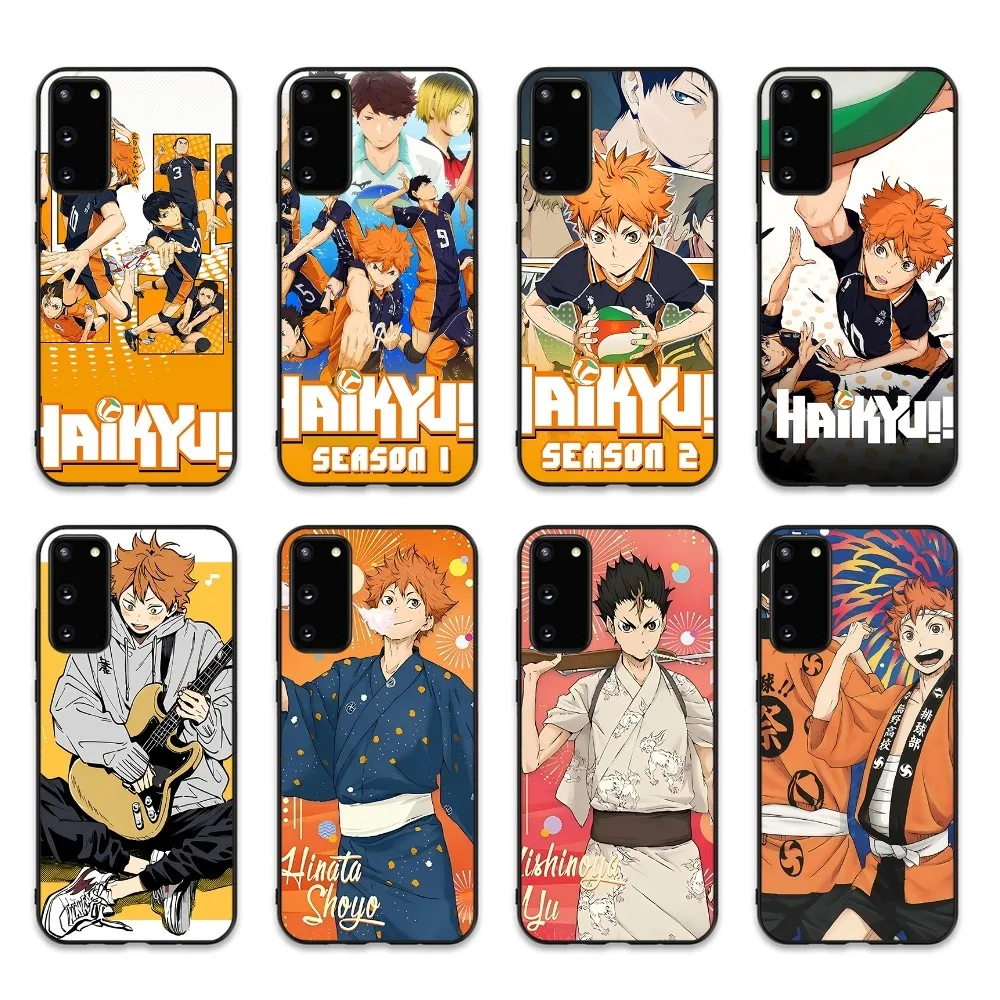 H-Haikyu Phone Case For Samsung S 9 10 20 21 22 23 30 23 24 plus lite Ultra FE S10lite Fundas