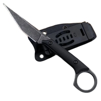New portable multi-purpose outdoor straight knife K ydex sheath, jungle survival EDC knife Outdoor Pocket  Survival Hunting