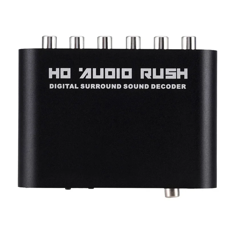 2.1ch Audio Decoder SPDIF Koaxial zu RCA DTS AC3 optischen Digital verstärker Analog Konverter Verstärker HD Audio