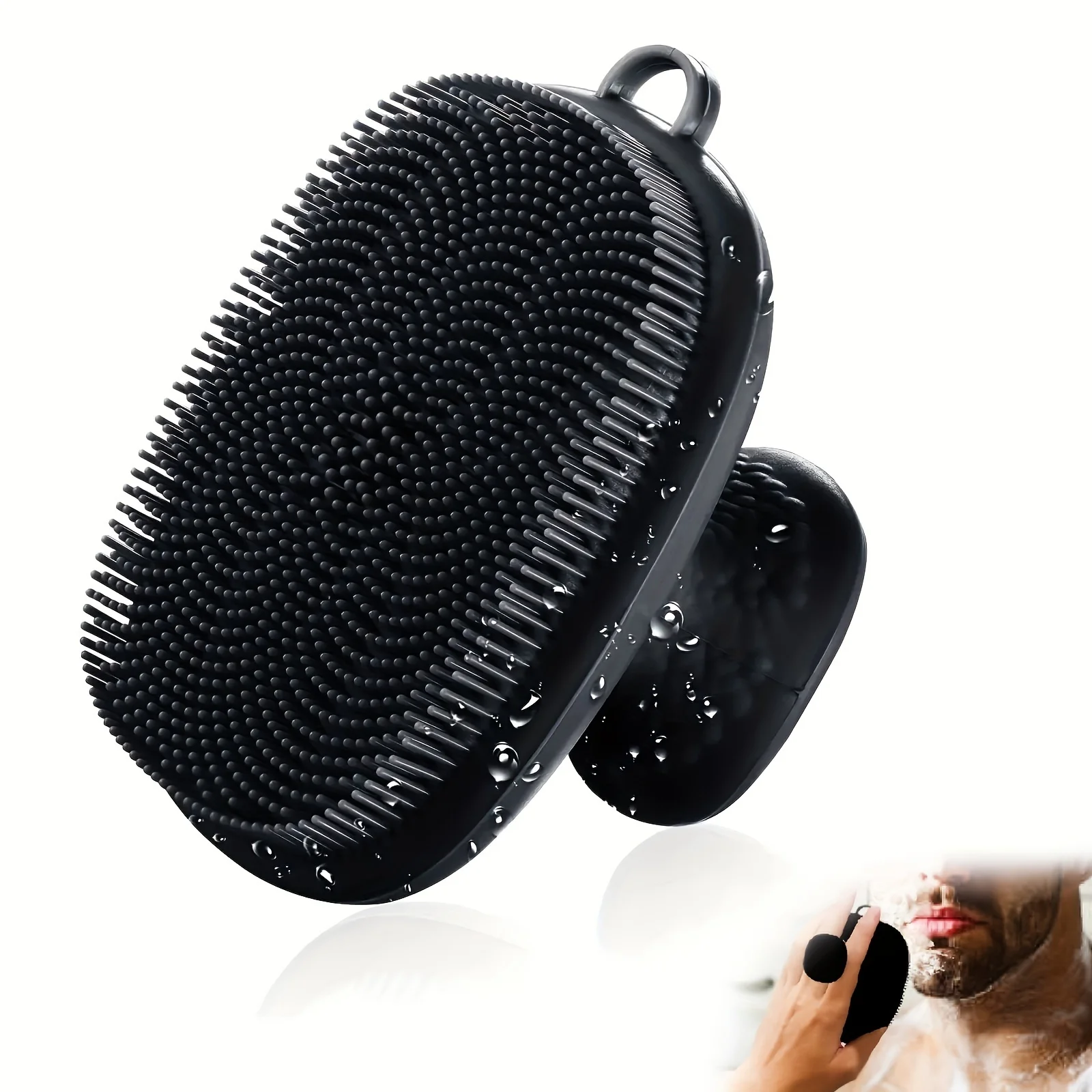 Épurateur de visage en Silicone pour hommes et femmes, brosse de nettoyage du visage, brosse de lavage du visage en Silicone, nettoyage manuel, soins de la peau