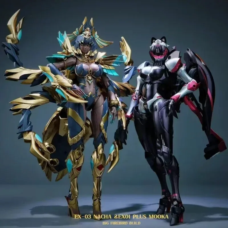 En Stock, modelo de pájaro de fuego grande, transformación 1/12 Wu Ji Ji Ex03 Nakeya, abanico egipcio, muñeca madre, juguetes hechos a mano, regalos de colección