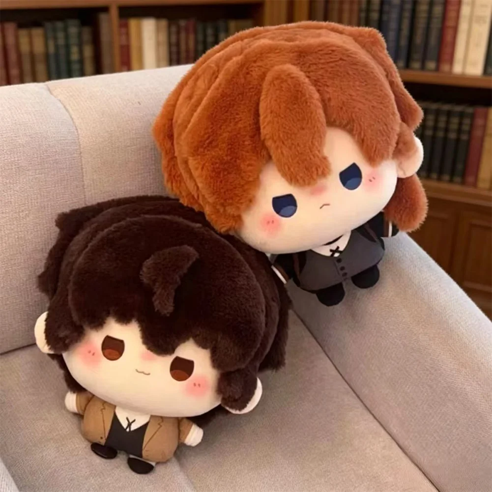 20CM BSD Figure Chuya Nakahara Dazai Plushies Fyodor D, Nakajima Atsushi Kunikida Ranpo Anime Cotton doll Dimple Eyes Plush Toys