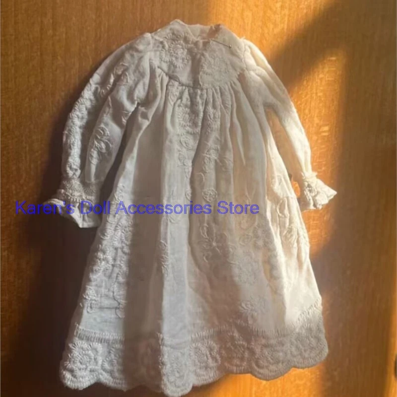 1pcs 2026 new design Embroidery and Tea Dyeing dress for landoudou/Blythe(Fit for Lulu,ymy24,Ob22,24,26,zone, Jenny)