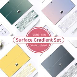 For Microsoft Surface Pro 9/8/7/6/5/4/3 Surface Pro X Go 2 Back Cover Body Decal Skin Protector Vinyl Sticker 2022 new