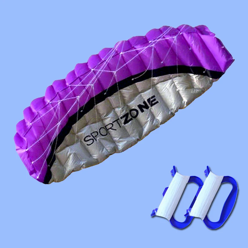 Nieuwe beginner kitesurf dual Line Stunt power Kite voor volwassenen kite parafoil parachute surfen sport vliegers professionele kite serieel