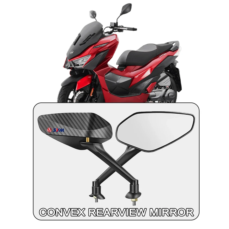

Мотоциклетное внедорожное антивибрационное антибликовое широкоугольное зеркало заднего вида для Sym Joymax Z Adx300 Vf 185 Husky Mask Maxsym Cruisym 300