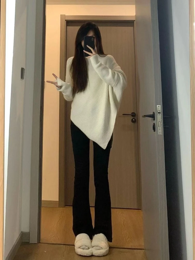 

Сплошной цвет, водолазка, женский пуловер, повседневный дешевый топ, молодежный джемпер с длинным рукавом, эстетические теплые вязаные свитера для женщин