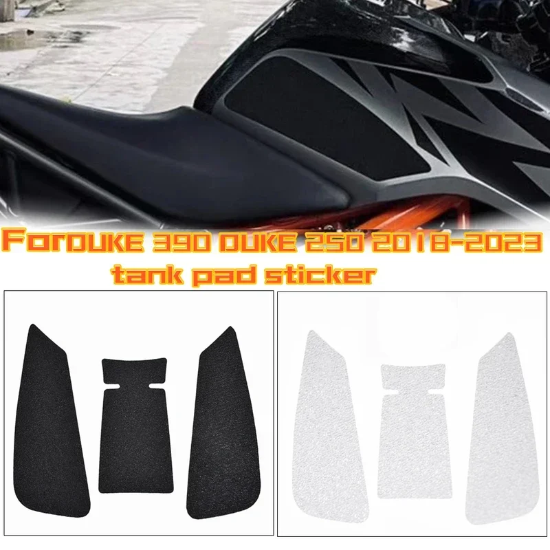 

Suitable for motorcycle KTM DUKE 390 DUKE 250 2018-2023 fuel tank traction side pad gas fuel knee pad decal new model