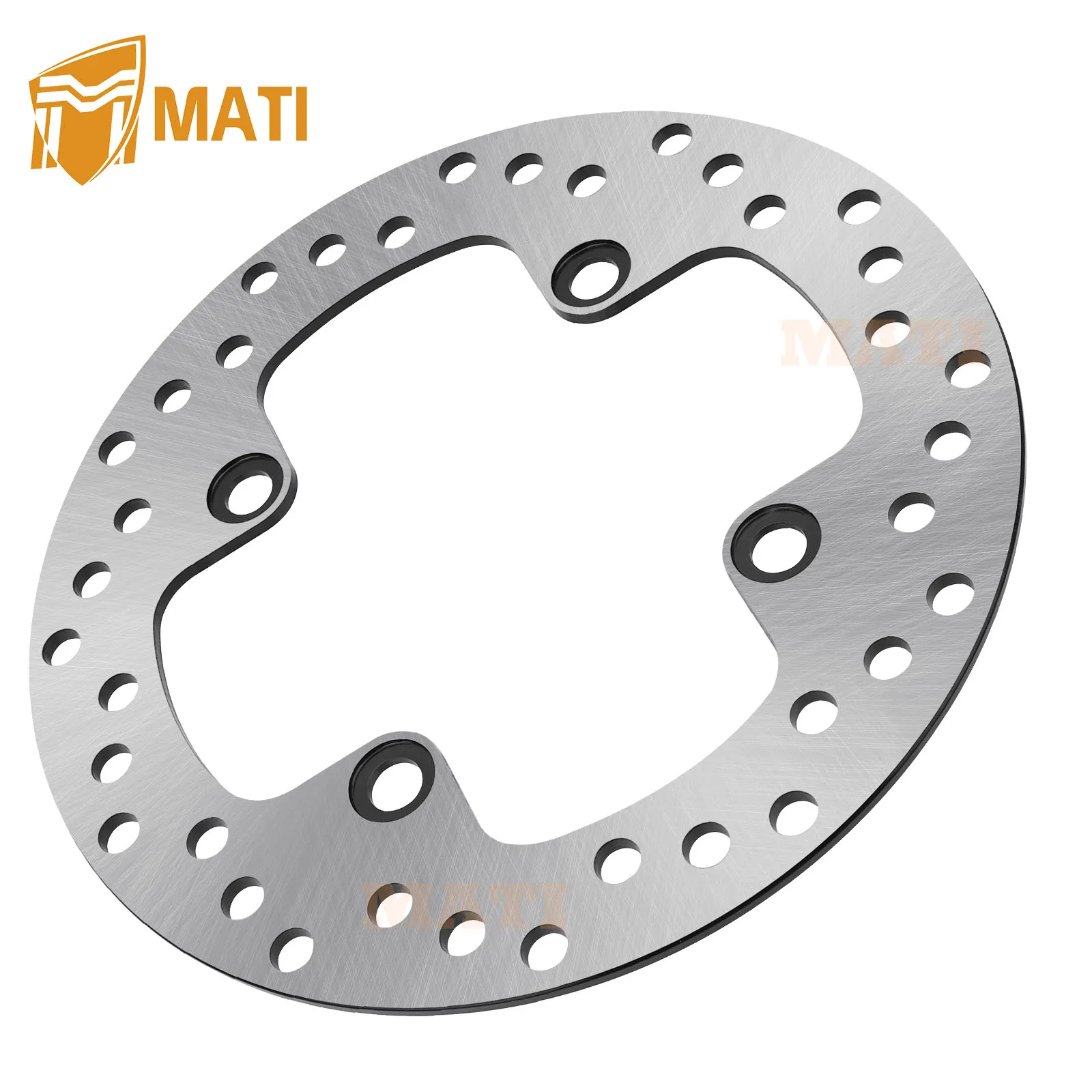 Mati Rear Left Right Brake Disc Rotor for Yamaha Grizzly 550 700 YFM550 YFM700 YFM 550 700 Replacement 1HP-F582V-00-00