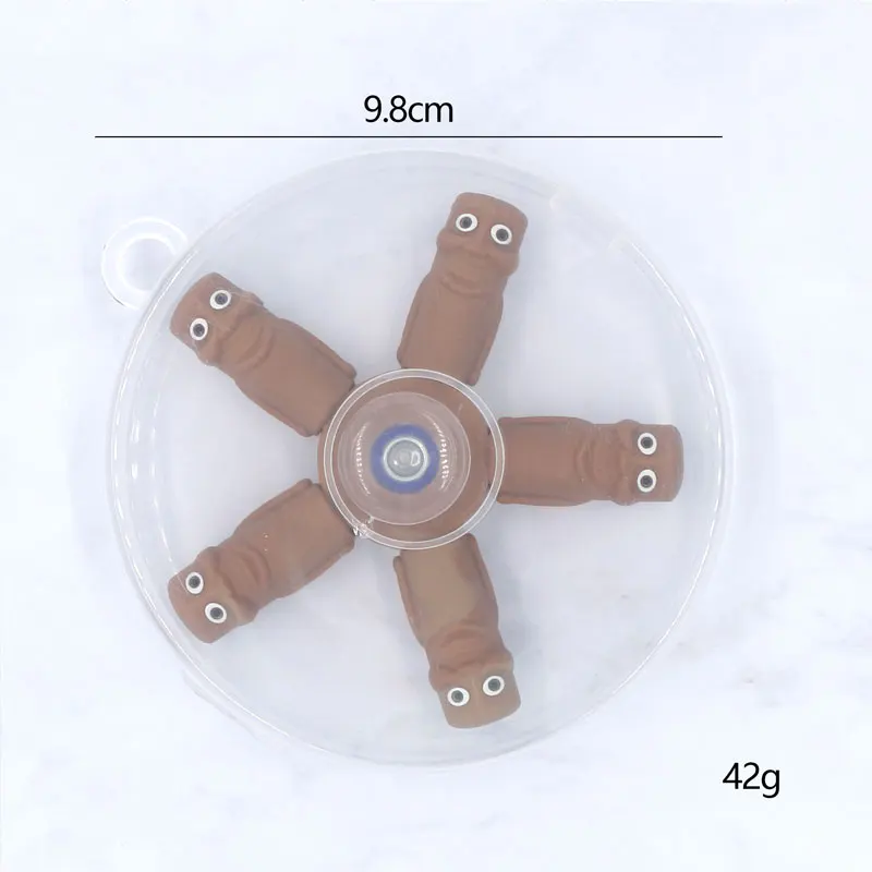 Giocattolo spinner a mano Brainrot italiano Tungtung Sahur Tralalero Tralala Capuchinoassino Spinner Top Antistress Fidget Gyro Toy