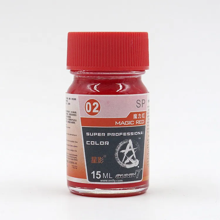 Oil Based Nitro Paint Magic Red Star Shadow Model Tool 15ml  SP-02 Accessories Hobby 3D printing accessories