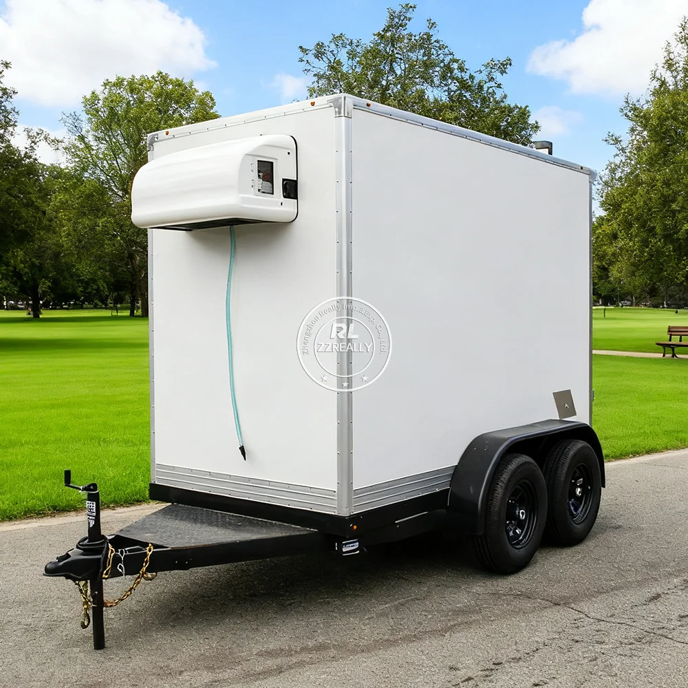 Customizable Refrigerated Container Trailer for Sale Reefer Trailer Supplier Reliable Refrigerated Trailer
