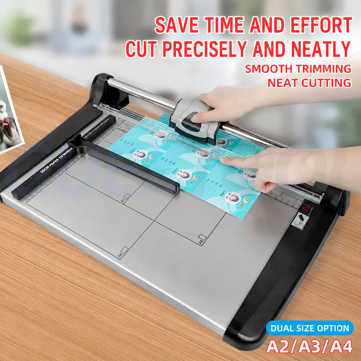 Paper Cutter Sliding paper cutter Photo Paper Cutter Thick Leather A2A3A4 Training Course Graphic Printing Shop Trimming Precis