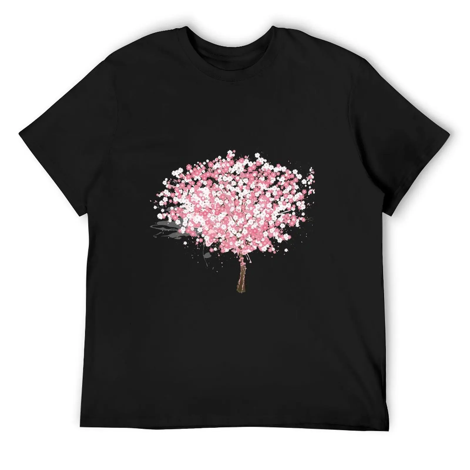

cherry blossom pink tree (Sakura cherry blossom tree) T-Shirt customs funny meme t-shirts clothes for men