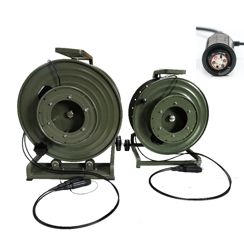 

PRO BEAM Расширенный луч Оптический разъем для юниоров 2/4 ядра Штепсельная вилка/Распортивная среда Бронеполевой кабель с кабельным барабаном