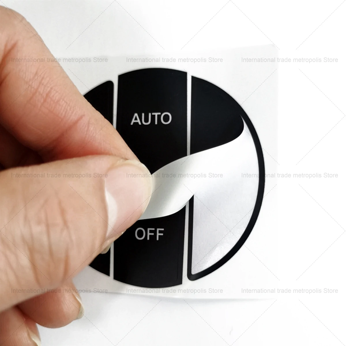 For Mondeo 04-08 Sticker Suitable For Ford Mondeo 2004-2008 Repair Worn Button Rotary AC Switch Button Repair Sticker