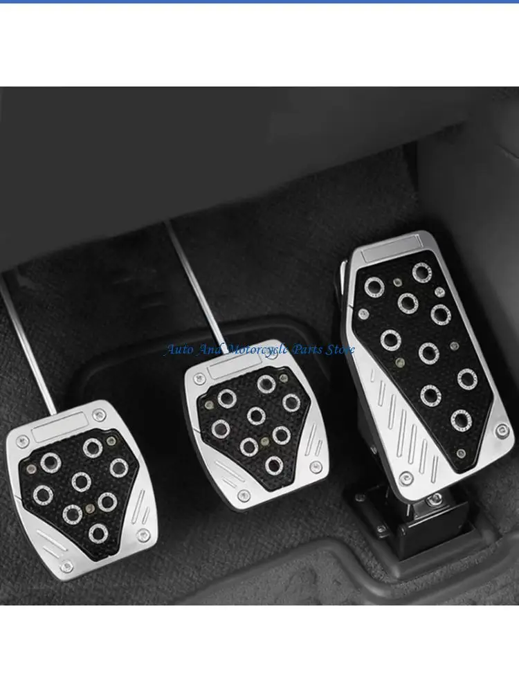 P9FD Brake Clutch Accelerator Pedal Set Manual Transmission Throttle Pedal for Car