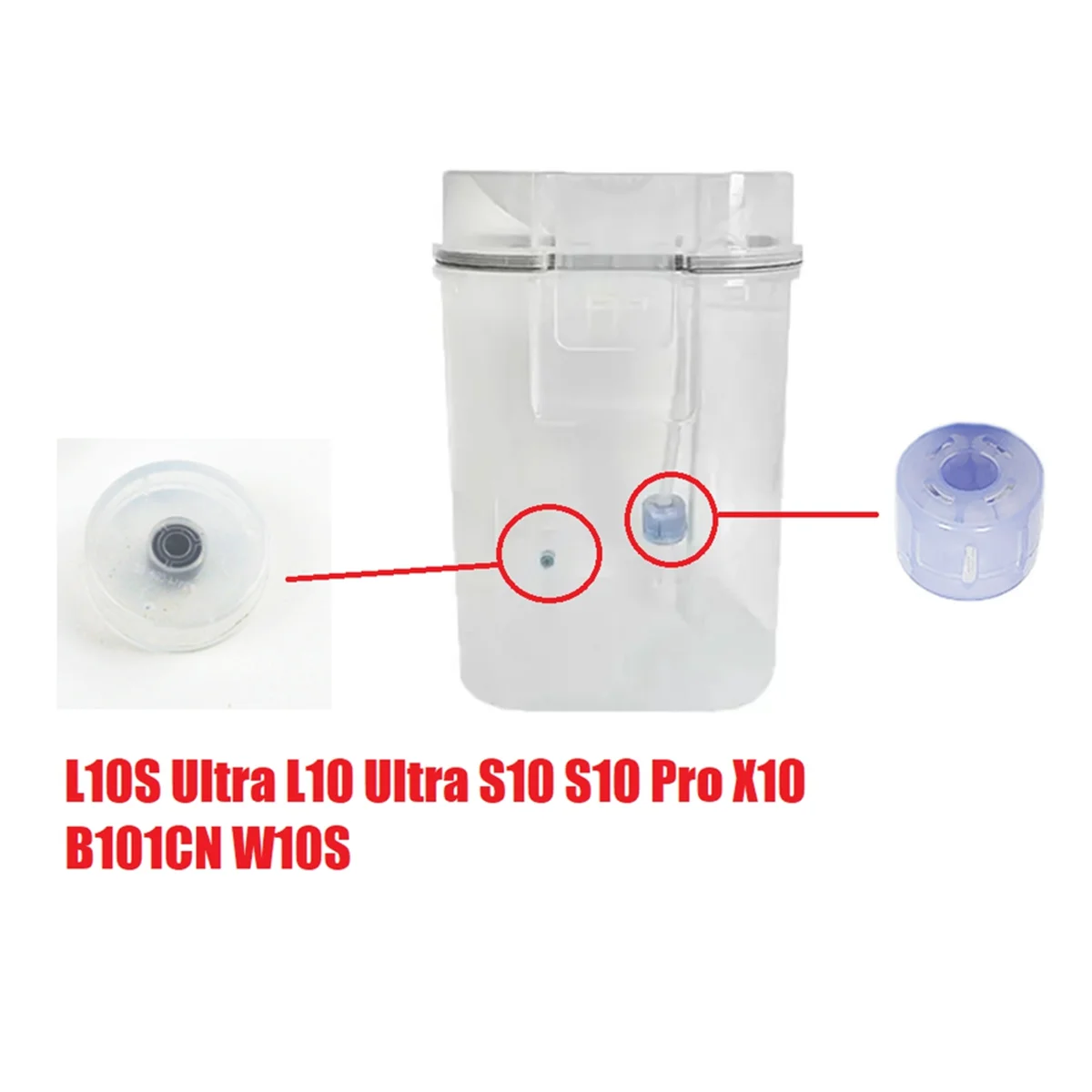 ยอดนิยม Ag + Silver Ion โมดูลชุดสําหรับ Dreame X10/S10/W10S/S20/X20/S10 Plus Series ทําความสะอาดถังน้ําลอยสูญญากาศอุปกรณ์เสริม