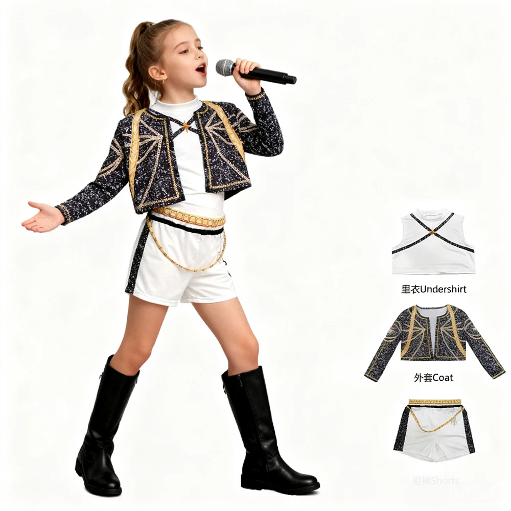 

Корейский аниме фильм идол косплей девушка группа детский костюм наряд любимая сценическая одежда на Хэллоуин