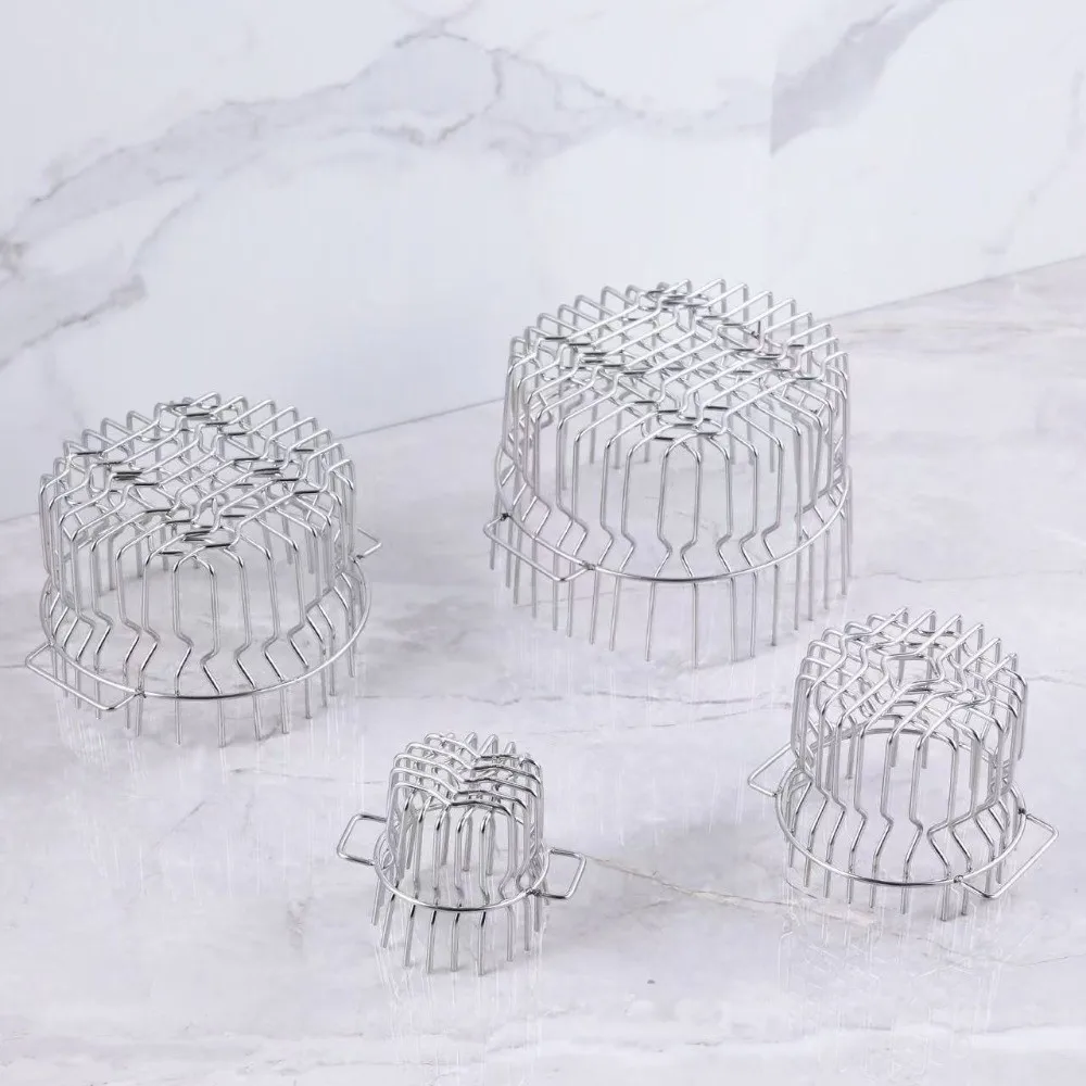 مصيدة حطام لأرضية السقف من الفولاذ المقاوم للصدأ، غطاء تصريف للشرفة مضاد للحجب، سهل التركيب #3