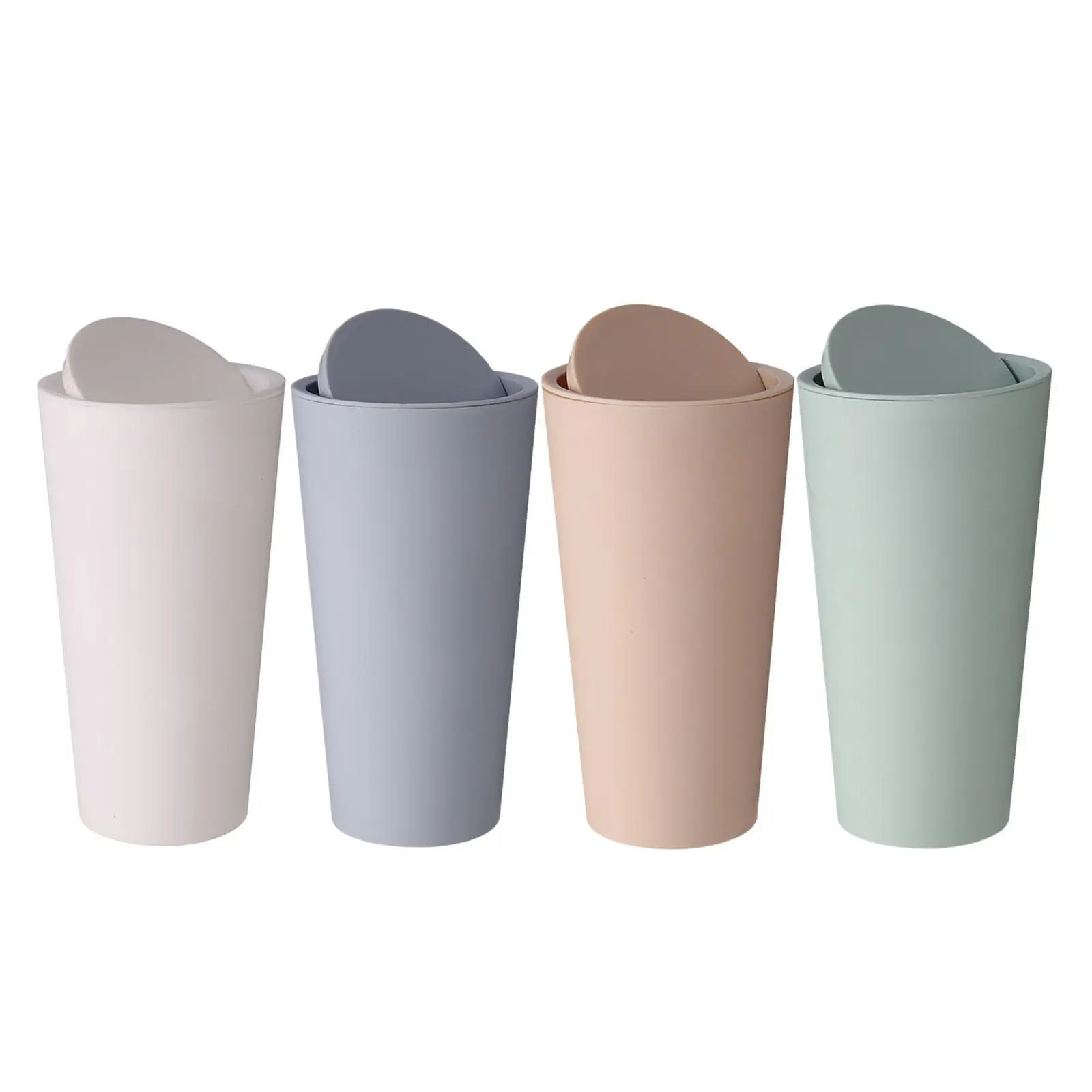 Mini Waste Container for Vehicles, Compact Rubbish Bin for Car