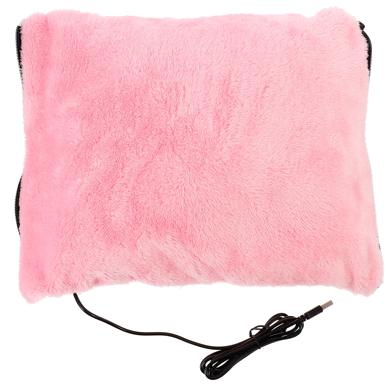 

1pc Soft Rechargeable USB Hand Warmer Portable Warm for Women Elderly Gift Heated Mitten Overcharge Protection Safe