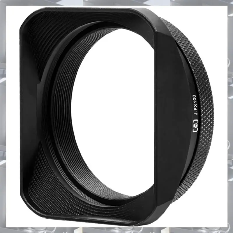 Hot Selling-Durable Metal Lens Hood Shade Protector For Fuji X100V/X100VI/X100F/X100S  49Mm UV Filter Replacement,Durable Metal