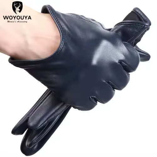 Fashion color Apparel Accessories women's leather gloves,comfortable short Women mitten,warm winter gloves women-2001 - Image 11