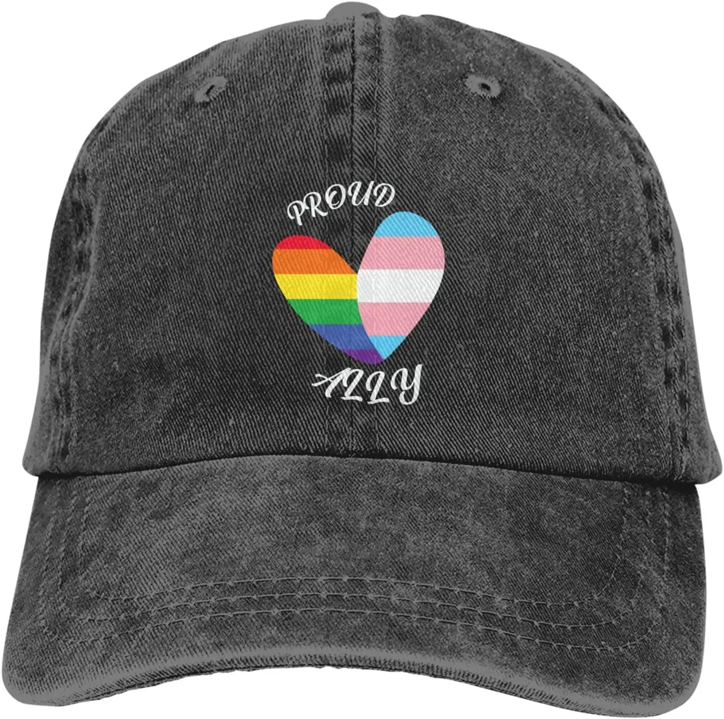 

Proud Day Pride Mess LGBT Baseball Cap Golf Dad Hat Adjustable Classic Denim Cotton Hat Men Women for Outdoor