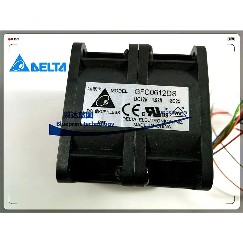 

pa 60*60*56 мм оригинальный 6056 12 В 1.92a Gfc0612ds 6 см автомобильный высокоскоростной вентилятор с наддувом