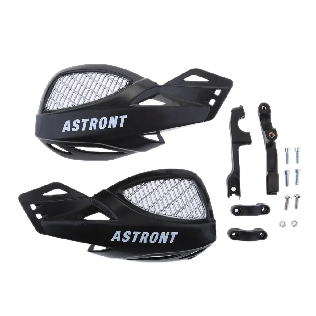 Bike Hand Guards Plastic Mount Kit Universal Handlebar Protector Accessory for Motorcycles and ATV
