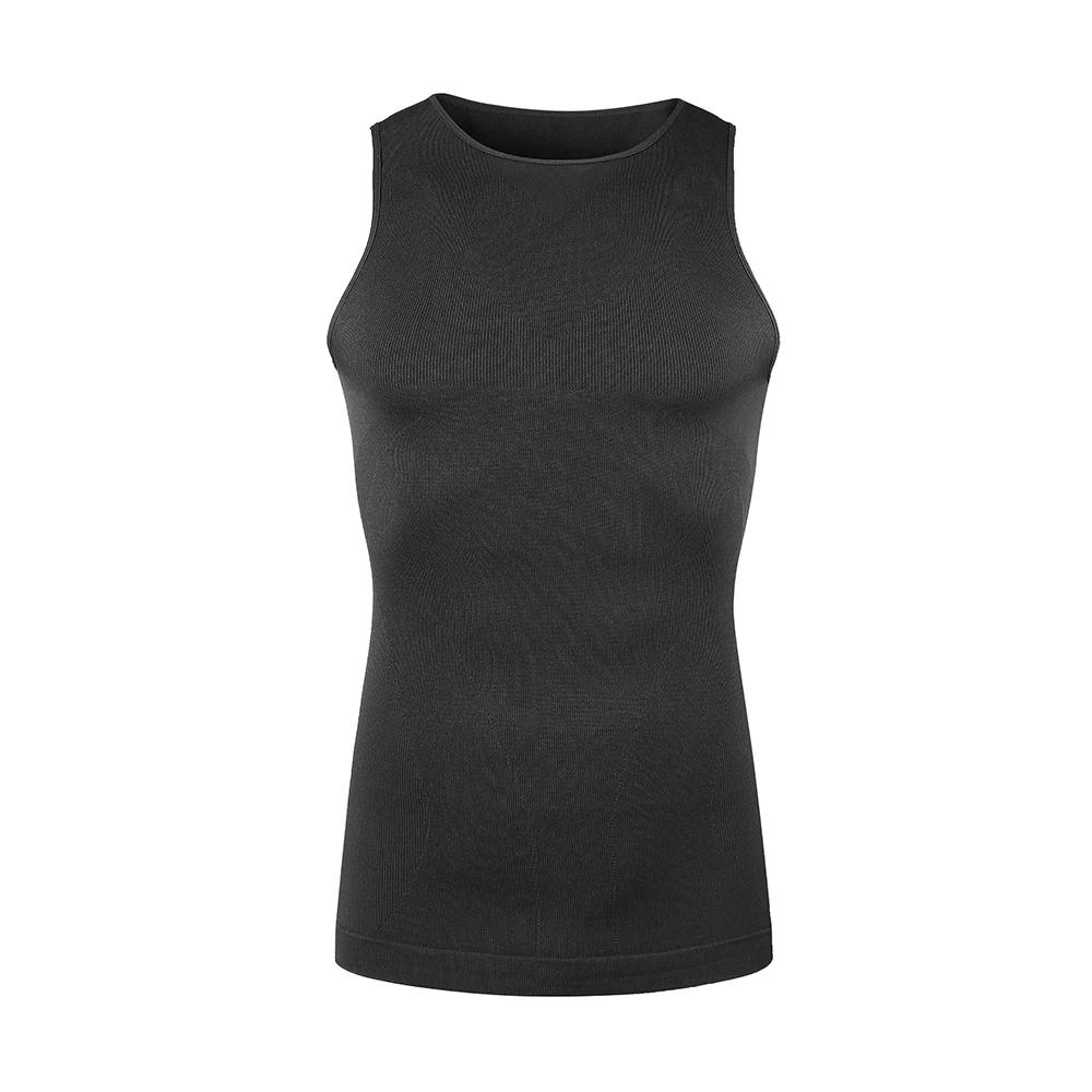 Men's Seamless Compression Vest - Slimming Shaping Underwear, Breathable for Workout & Fitness