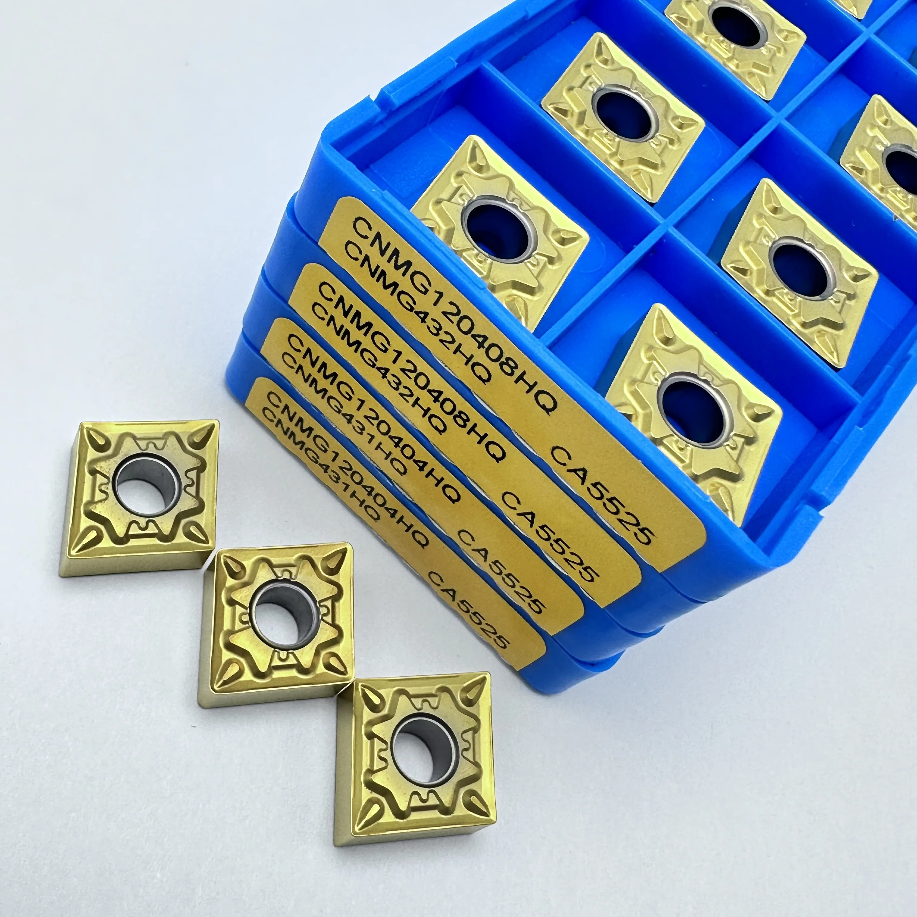 

CNMG120404HQ CNMG120408HQ CA5525 Carbide Insert CNC External lathe cutting tool for steel processing high-quality Turning Tool