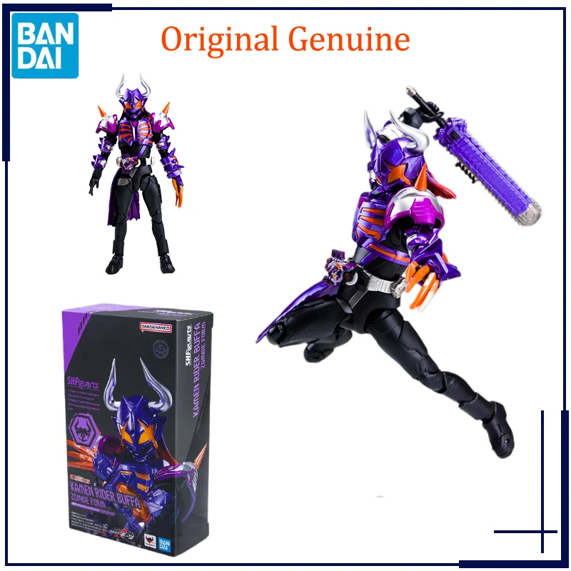 Original Genuine S.H.Figuarts Kamen Rider BUFFA ZOMBIE FORM Bandai Anime Model Toys Action Figure Gifts Collectible Ornaments