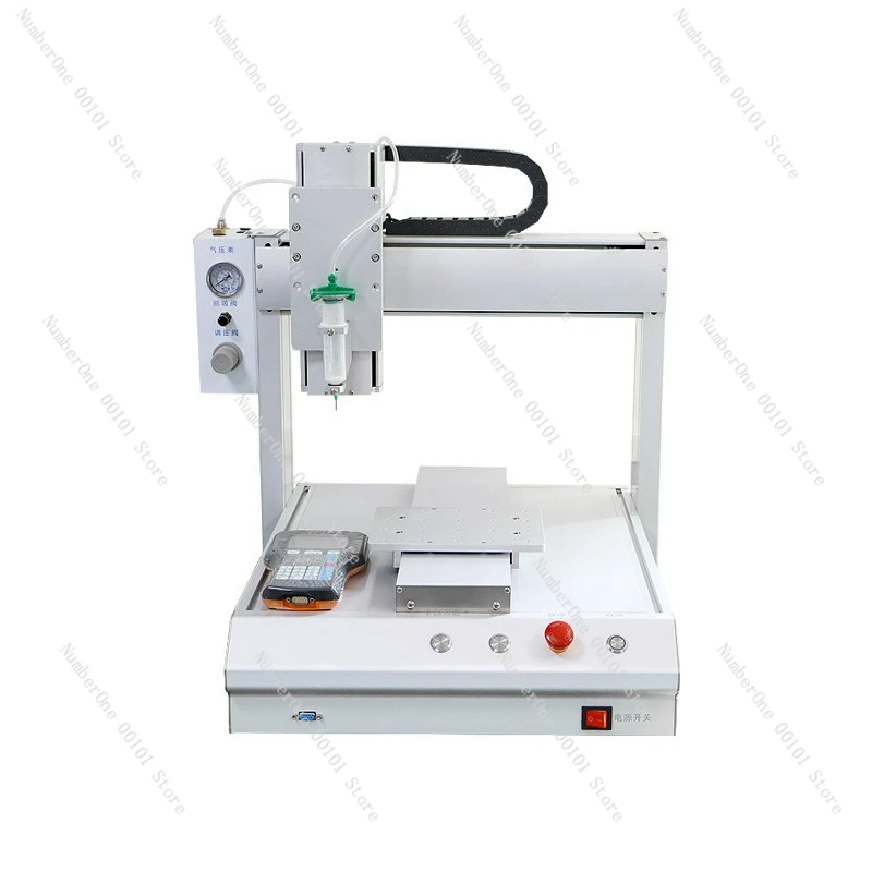 

Dispense machine Automatic desktop yellow glue Hot melt UV glue Quick drying glue AB Desktop three-axis automatic