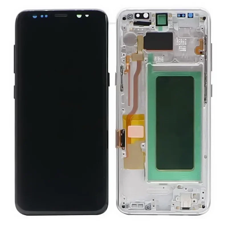 SUPER AMOLED S8 + tela LCD para Samsung Galaxy S8 Plus LCD G955 G955F G955U G955F/DS Display Touch Screen Digitador Assembléia