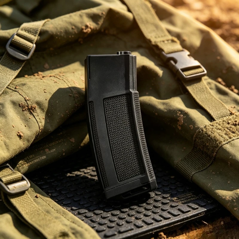 Black OD‑Green Visible‑Window Feed Clip Lightweight Nylon Upgrade Accessory For AR M4 Gel Toy