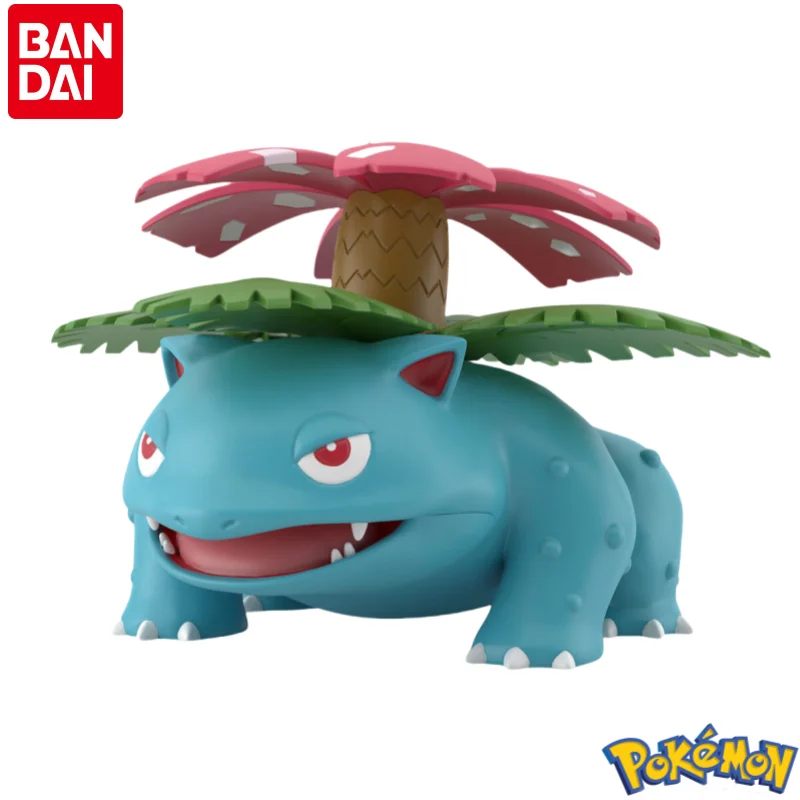 

В наличии оригинальная фигурка Bandai, 100% натуральная фигурка Pokemon Venusaur, модель, украшения, статуя, праздничные подарки, товары в стиле аниме, игрушки