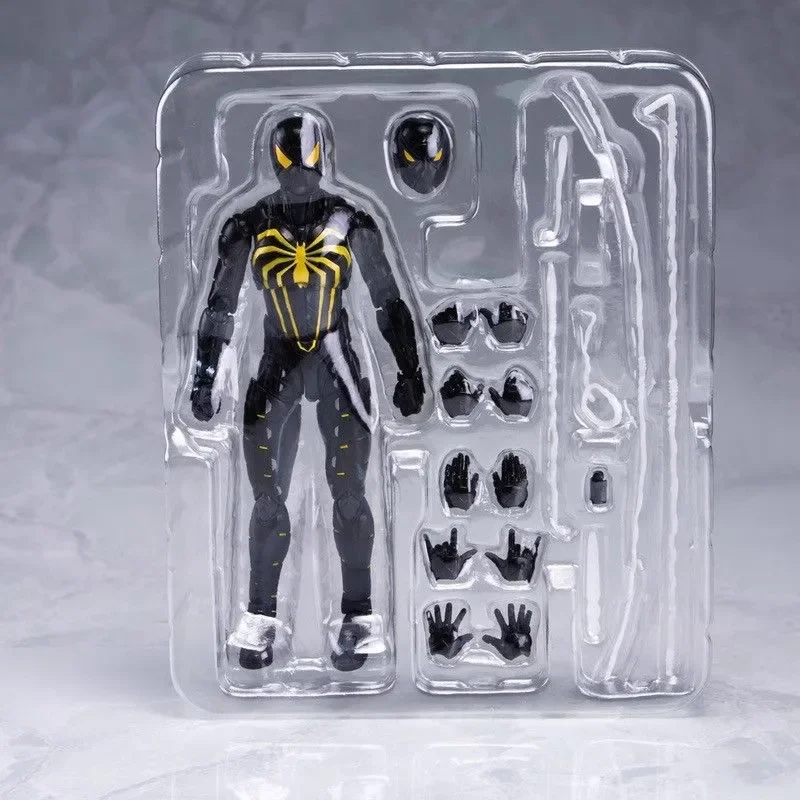 Marvel Spider Man Anti Octopus Set Figurka akcji Film Anime Model postaci Lalka Zabawka Ozdoba na biurko Prezent urodzinowy