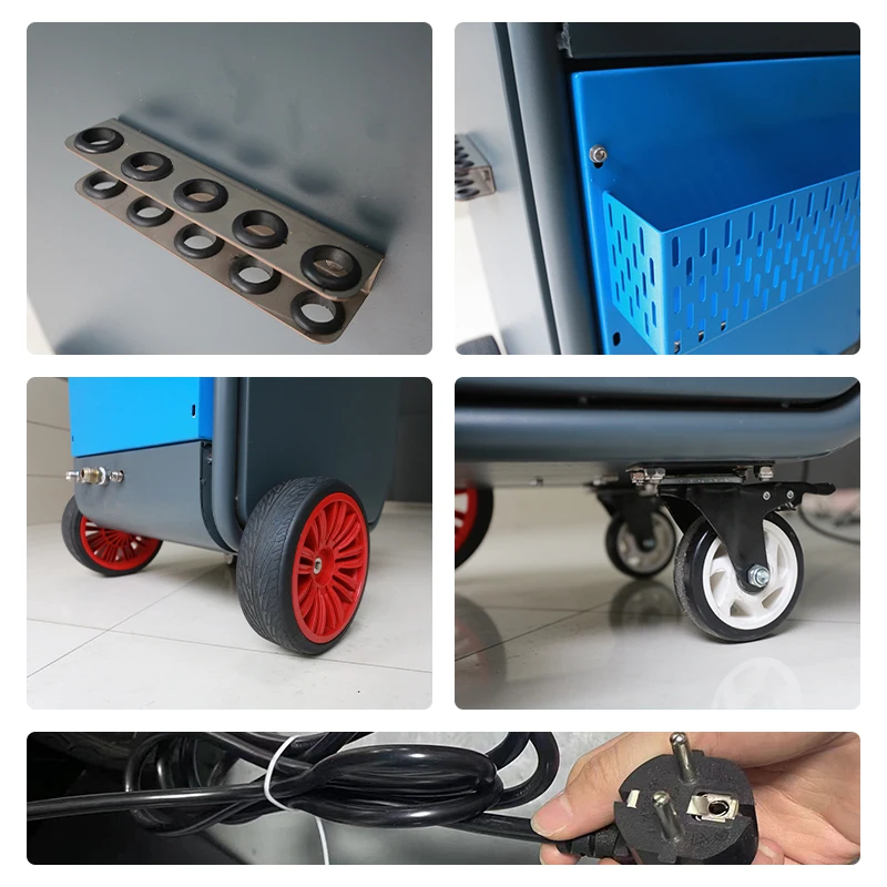 Dry Ice Blasting Cleaning Machine for Mold Deburring Industry Dry Ice Blaster