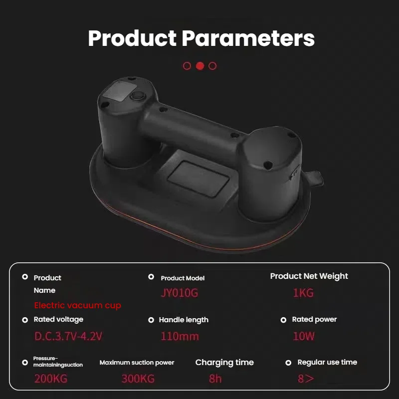 Electric suction cup, automatic replenishment suction, aspirator, handling aid