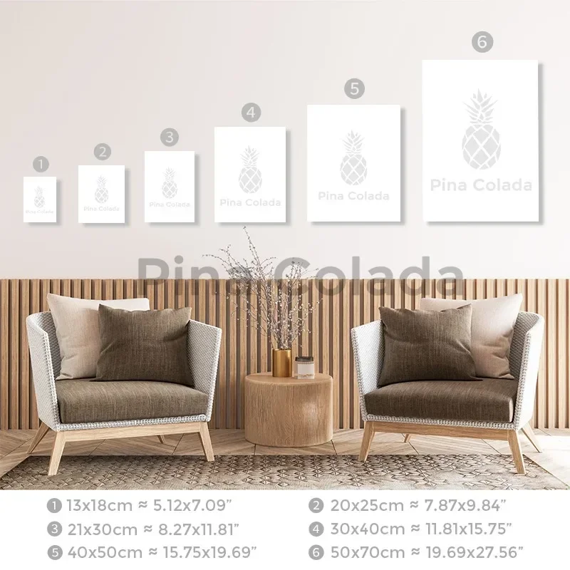 Rustic Nature Animal Wall Art Poster Set of 6 Personalized Nursery and Kids\' Room Decor Custom Name Print in Soft Tones Framelss
