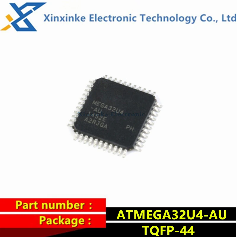 

ATMEGA32U4-AU TQFP-44 8-bit Microcontroller AVR 16K Flash USB