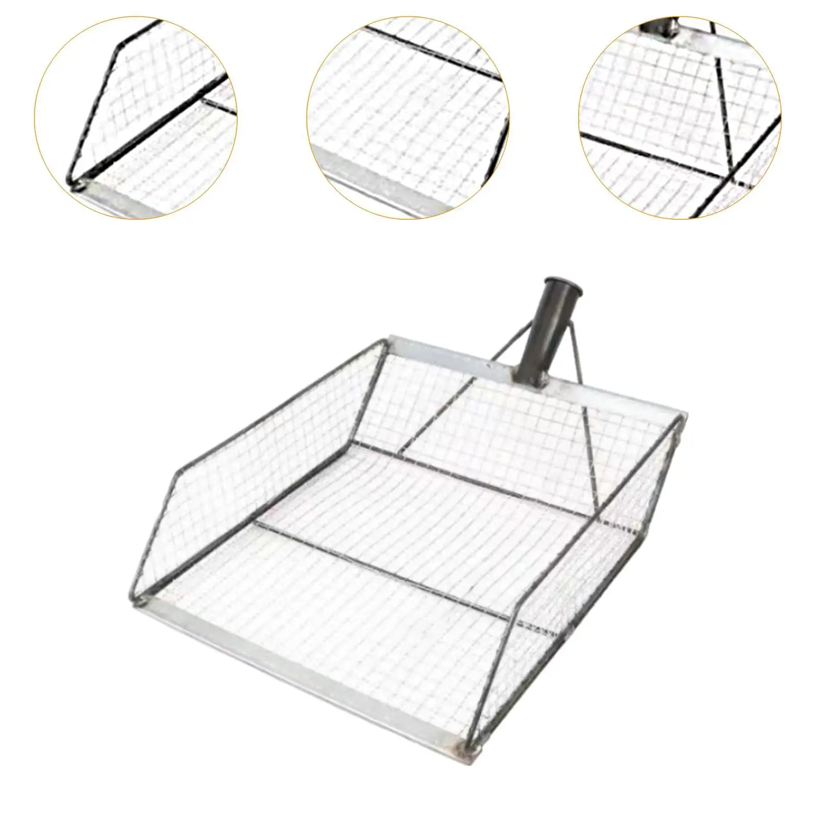 Pala per terreno che perde pala per setacciatura a rete strumento agricolo accessorio da giardinaggio